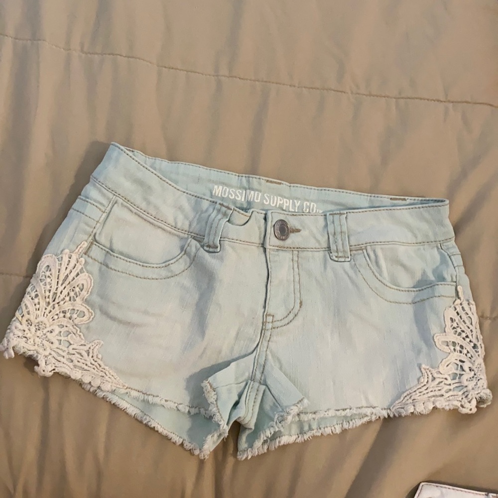Mossimo supply light teal shorts